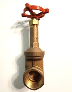Neu Stockham 1-1/2" Zoll alles Messing Vollstrom Gewinde Torventil B-100 - Bild 1 von 8
