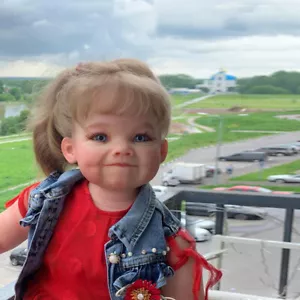 Muñeca bebé renacida pintada de 28"" para niña pequeña enraizada tela de pelo cuerpo hecho a mano regalo - Imagen 1 de 6
