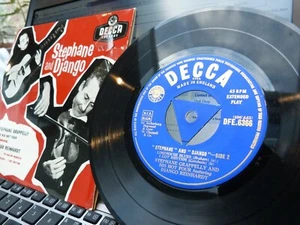 Stephane Grappelly Django Reinhardt and the Hot Four Disc Mint minus - Bild 1 von 5