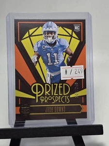 2023 Panini Legacy Prized Prospects Orange SP /249 Josh Downs #PP-13 Colts RC - Picture 1 of 2