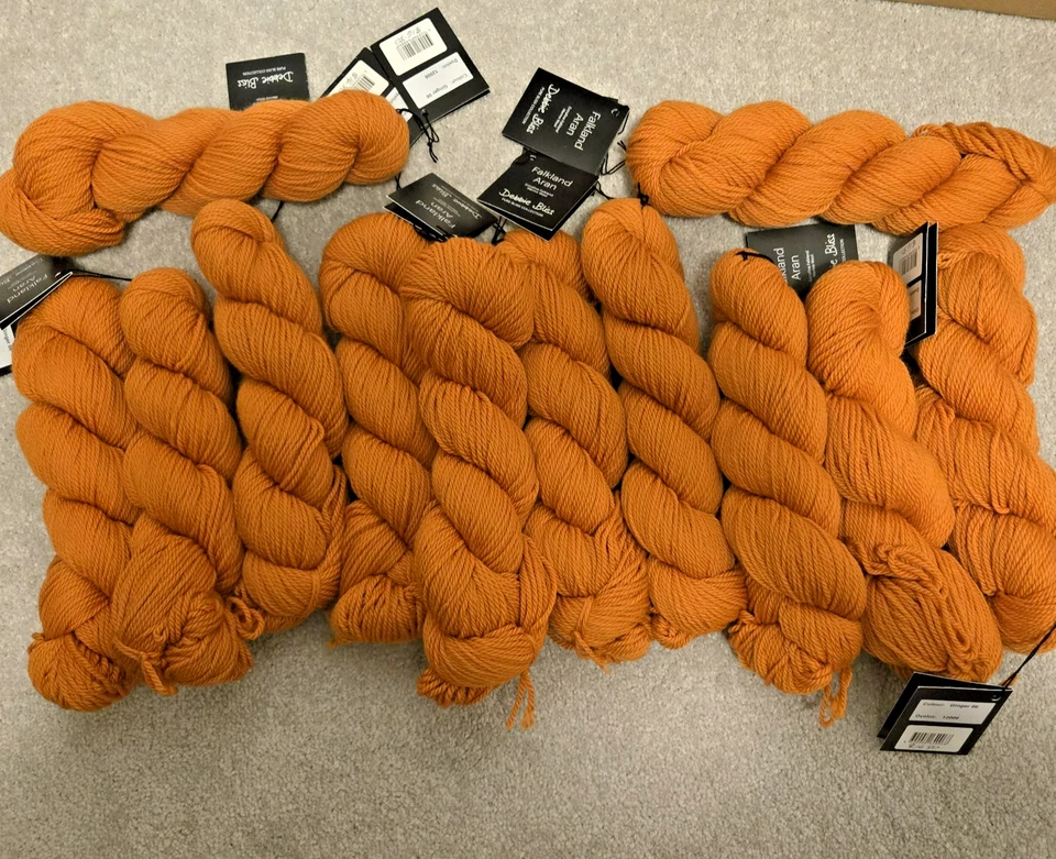 Lana Debbie Bliss Falkland Aran - Jengibre 06 (6 madejas) Foto 1 de 4