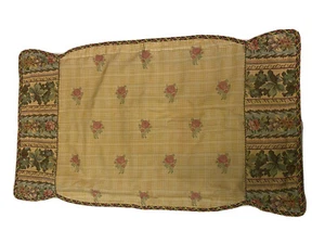 Vintage Sweet Dreams Luxus King Schein Wandteppich Gelb/Gold/Rose NEIMAN MARCUS NEU - Bild 1 von 12
