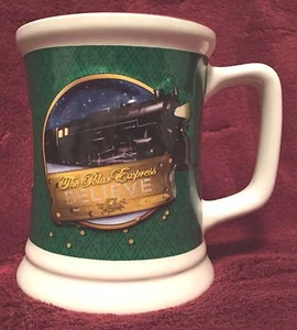 Hood River OR Polar Express Mug Train Gold Ticket Hot Chocolate BELIEVE 12/26/16 - Picture 1 of 7