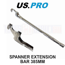 US PRO Universal Spanner Extender Extension Wrench Power Bar Tool Bar 385MM