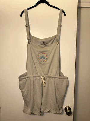 Disney Parks Women’s Gray Embroidered Romper Size 2XL NWT - Image 1 of 4