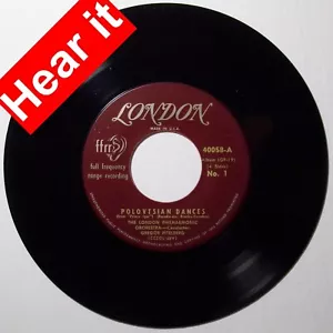GREGOR FITELBERG London philharmonic Polovtsian dance 1950 London 40058 VG+ HEAR - Picture 1 of 4