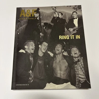 1998 Christmas Issue ABERCROMBIE & FITCH Charlie Weber Bret Easton Ellis RARE - Image 1 of 4