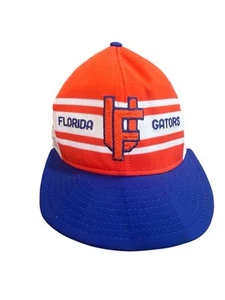 Vintage 80s AJD Florida Gators Trucker Snapback Hat Ball Cap - Picture 1 of 8