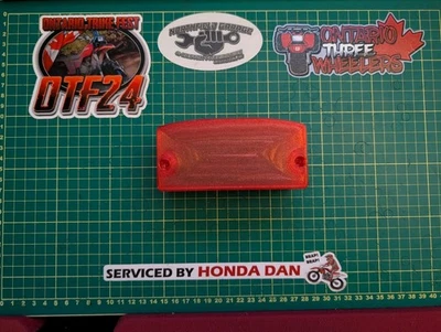 Lente de luz trasera Honda XL XR TLR VF CT reemplaza 33702-MC4-671 compatible con 82-06 50-750cc Foto 1 de 4