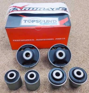 Hardrace Front Lower Arm Bushings for 03-07 Accord / 04-08 TSX CL7 /CL8/ CL9 UC1 - Picture 1 of 7