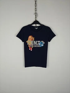 Kenzo Paris T-Shirt Crewneck Hot Dog Logo Navy size M - Picture 1 of 9