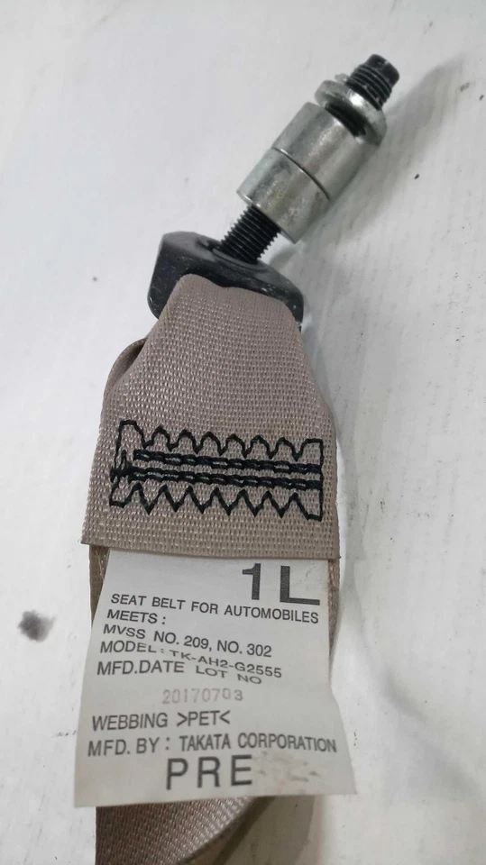 2018 Nissan Armada OEM Black Seat Belt - Used, 115K Miles, Warranty Included - Изображение 1 из 3