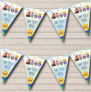 Watercolour Circus Animals Baby Shower Banner - Picture 1 of 1