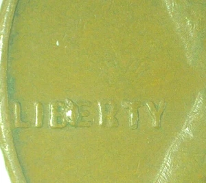 1952 S LINCOLN CENT (BIE) DIE CHIP HIGH GRADE BROWN *FREE SHIPPING* - Picture 1 of 3