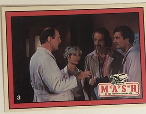 Mash 4077 Trading Card #3 Alan Alda Mike Farrell David Ogden Stiers - Picture 1 of 2