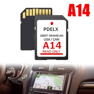 Ford Lincoln A14 Sync2 SD Card Navigation 2023 US/CAN GPS Map Update - Zdjęcie 1 z 15