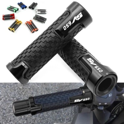 For SUZUKI SV650 SV650S 1999-2009 Universal 7/8'' Handlebar Hand Bar Grips - Image 1 of 4