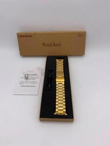 Libra Gemini Stainless Steel Replacement Watch Band Compatible with Apple 38/40m - Picture 1 of 3
