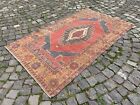 Handarbeitsteppich, Flächenteppich, Türkischer Teppich, Vintage Teppich, Wolle, Böhmisch | 3,5x5,9 
