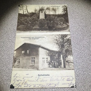 1929 Cartolina d'epoca usata storia tedesca Schelrade - Foto 1 di 14