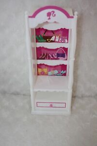 2008 Barbie dream house Replacement Wardrobe With Drawer VGUC