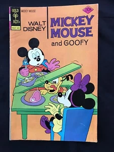 Gold Key Comic Book Walt Disney Mickey Mouse And Goofy No 166 1976 - Picture 1 of 3