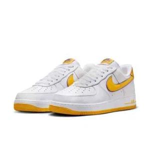 Nike Kobe Bryant x Air Force 1 Low Retro QS 'Lakers Home' FZ1151-100 W10.5 M9 - Foto 1 di 5