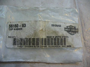 Genuine Harley Davidson Cup washer, handlebar mounting 56160-83 - Picture 1 of 4