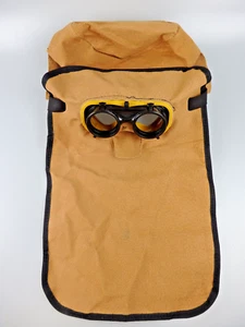 Leder-Schweißerschutzmaske für Gläser 50mm / 45cm Lang - Bild 1 von 1
