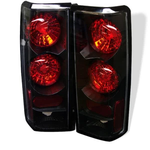 Juego de luces traseras traseras Chevy 85-05 Astro / GMC Safari negras estilo euro juego de lámpara de freno - Imagen 1 de 1