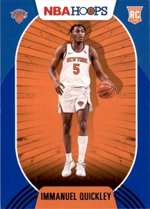 2020-21 Hoops Blue #249 Immanuel Quickley