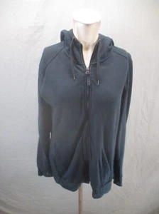 Tuff Athletics Größe XL Damen schwarz Baumwollmischung durchgehender Reißverschluss Sportjacke 518 - Bild 1 von 10