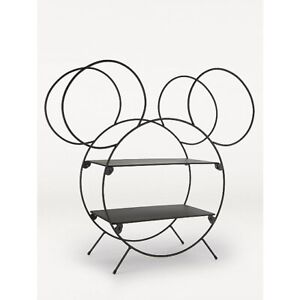 Black Disney Mickey Mouse Large Standing Shelf