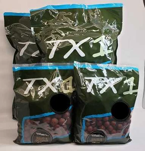 Shimano Tribal TX1 Squid & Octopus Boilie 15mm 20mm 1kg 5kg with Halibut Pellets - Bild 1 von 5