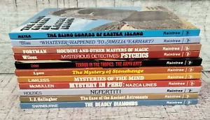Lot of 11 Raintree Classics Hardcover Children's Books 1977 Mysteries Vintage - Picture 1 of 22