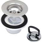 65mm Ceramic Belfast Plug Waste for Astini, RAK, Rangemaster, Caple Sink