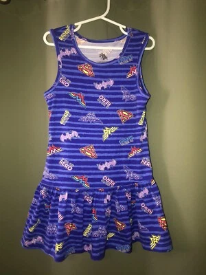 Niñas - Vestido sin mangas - Talla XS (4-5) - Informal - por DC Super Hero Girls Foto 1 de 4