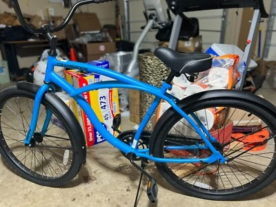 Huffy 26'' Cranbrook Blue Cruiser Bike - Image 1 of 3