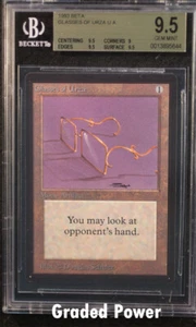 Beta Glasses of Urza 9.5 Magic MTG - Picture 1 of 2