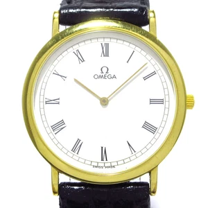 Auth OMEGA De Ville - Unconfirmed White Women's Wrist Watch - Picture 1 of 12