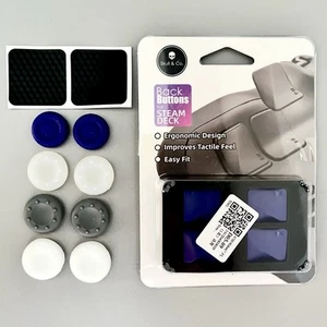 Valve Steam Deck / OLED Game Console 6 Accessories Bundle Skull & Co Thumb Grips - Picture 1 of 6