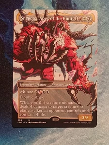 Snapdax, Apex of the Hunt (Showcase Version) - Ikoria: Lair of Behemoths MTG NM - Picture 1 of 2