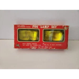 Lot de lampes antibrouillard rectangulaires vintage Kmart large gamme en boîte - Photo 1/7
