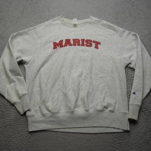 Champion Reverse Weave Sweatshirt Mens Large Marist College Crewneck Pullover - Picture 1 of 13
