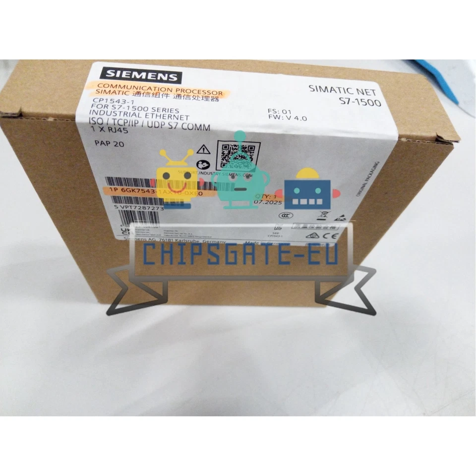 NUOVO E SIGILLATO 6GK7543-1AX10-0XE0 SIEMENS NL stock - Immagine 1 di 1