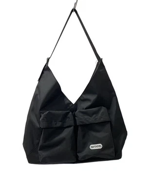 PRODUTOS EXTERNOS Bolsa Tote Poliéster Preto Cor Sólida - Imagem 1 de 4