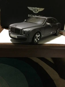 Bentley Mulzanne Speed Grigio Scuro Sacin 1/18 - Foto 1 di 8