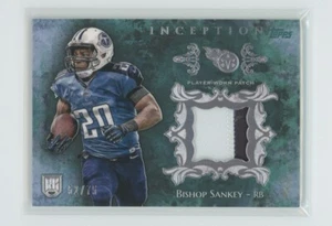 2014 Topps Inception #RP-BS Bishop Sankey #52/75 Rookie Relics Patch - Picture 1 of 2