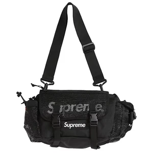 Supreme SS20 Mesh Waist Bag Black - Picture 1 of 4