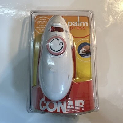 Compact Steam Travel, CONAIR Palm Press Clothes Iron Gym, Office, Dorm DPP300TCS — 第 1/4 张图片